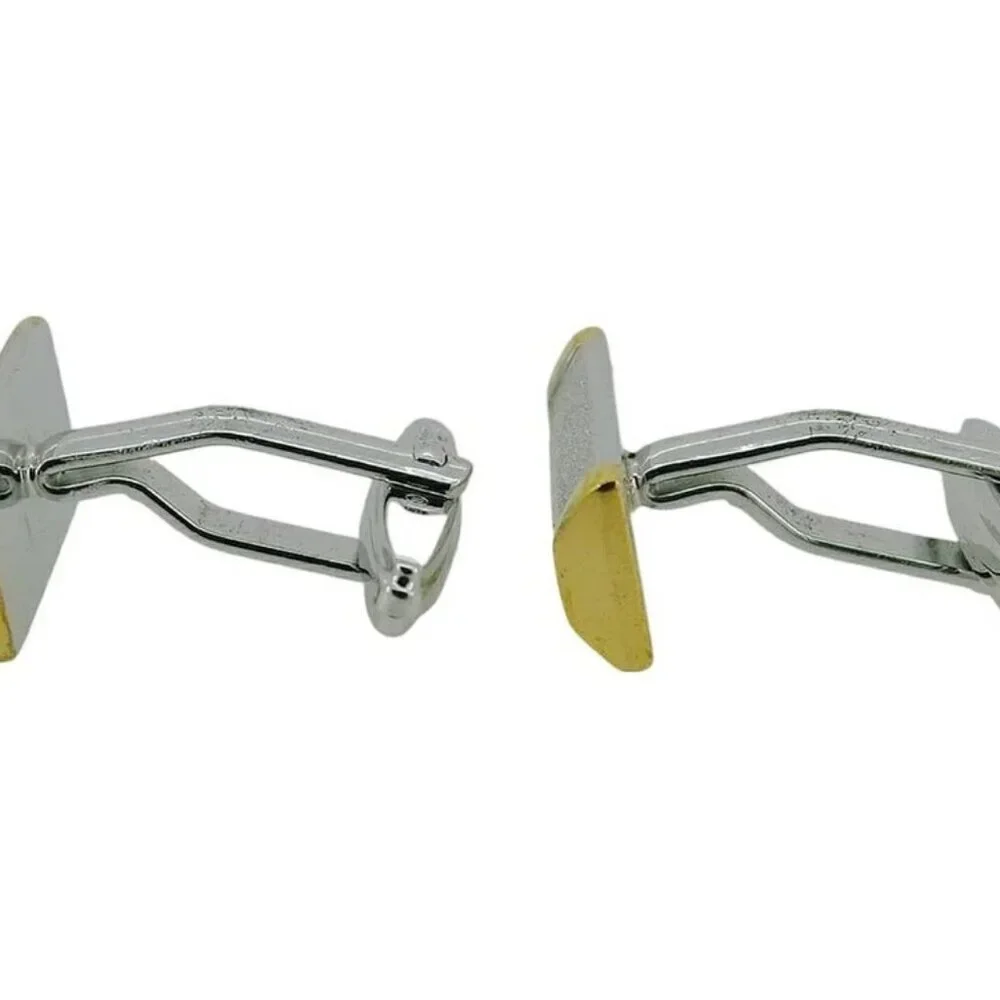 BURBERRY cuffs Silver gold Women Authentic secondhand